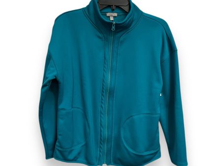 Athletic Jacket By Talbots In Blue, Size: Sp on Sale