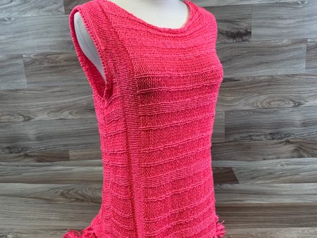 Top Sleeveless Designer By Lilly Pulitzer In Pink, Size: L For Discount