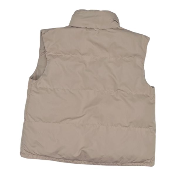 Vest Puffer & Quilted By A New Day In Tan, Size:M Sale