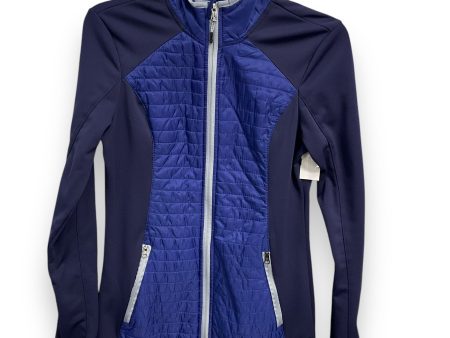 Athletic Jacket By Champion In Blue, Size: S Online