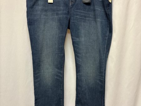 Jeans Boot Cut By Lucky Brand In Blue Denim, Size: 18 Supply