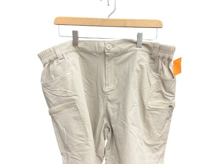 Athletic Shorts By Clothes Mentor In Tan, Size: Xxl For Sale