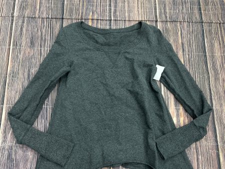 Athletic Sweatshirt Crewneck By Lululemon In Grey, Size: S Online Hot Sale