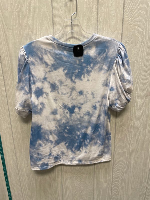 Top Short Sleeve By Grey Lab In Tie Dye Print, Size: S For Cheap