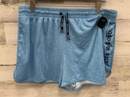 Shorts By Life Is Good In Blue, Size: Xl Discount