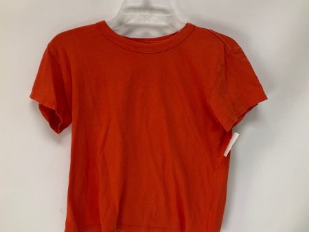 Top Short Sleeve By Cmc In Orange, Size: S Hot on Sale