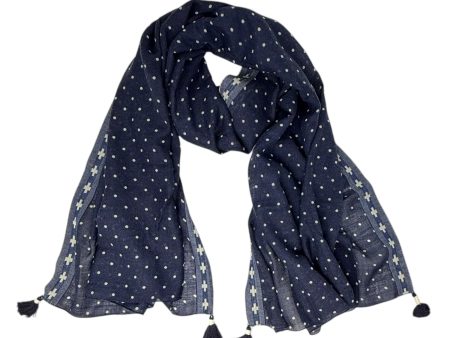 Polka Dot Scarf With Tassels By J.Crew Cheap