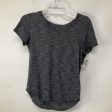 Top Short Sleeve By Lululemon In Grey, Size: 6 Online