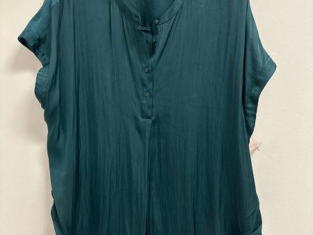 Top Short Sleeve By Old Navy In Green, Size: Xl Sale