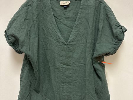 Top Short Sleeve By Universal Thread In Green, Size: Xl Cheap