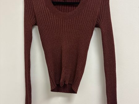 Sweater By A New Day In Red, Size: S For Cheap