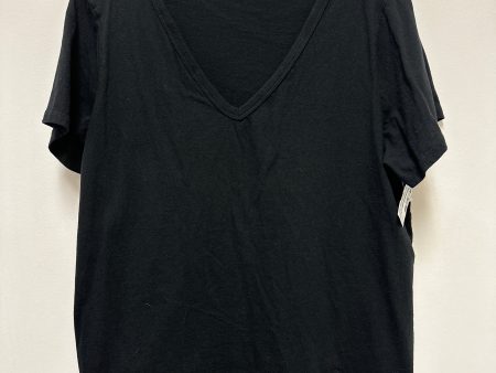 Top Short Sleeve By Old Navy In Black, Size: Xl Discount