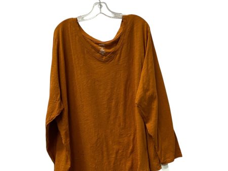 Top Ls By Sonoma In Orange, Size:3X Online now