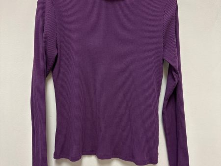 Top Long Sleeve By Old Navy In Purple, Size: M Online now