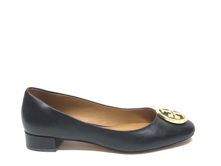 Shoes Designer By Tory Burch In Black & Gold, Size: 5.5 Discount