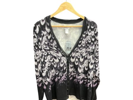 Cardigan By Chicos In Purple, Size: Xl Online