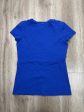 Top Short Sleeve By Banana Republic In Blue, Size: M Online Sale