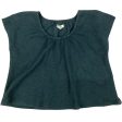 Top Short Sleeve By Madewell In Green, Size: M Online now