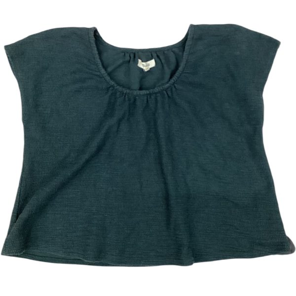 Top Short Sleeve By Madewell In Green, Size: M Online now