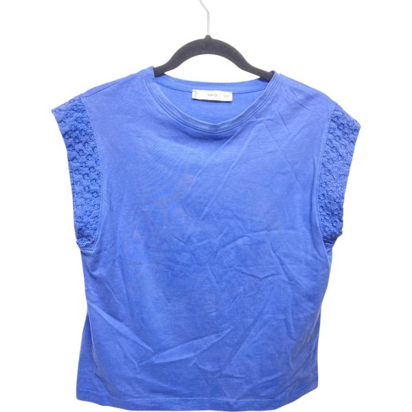 Top Short Sleeve By Mng In Blue, Size: S Supply