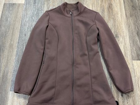 Athletic Jacket By 7 Diamonds In Brown, Size: S For Discount