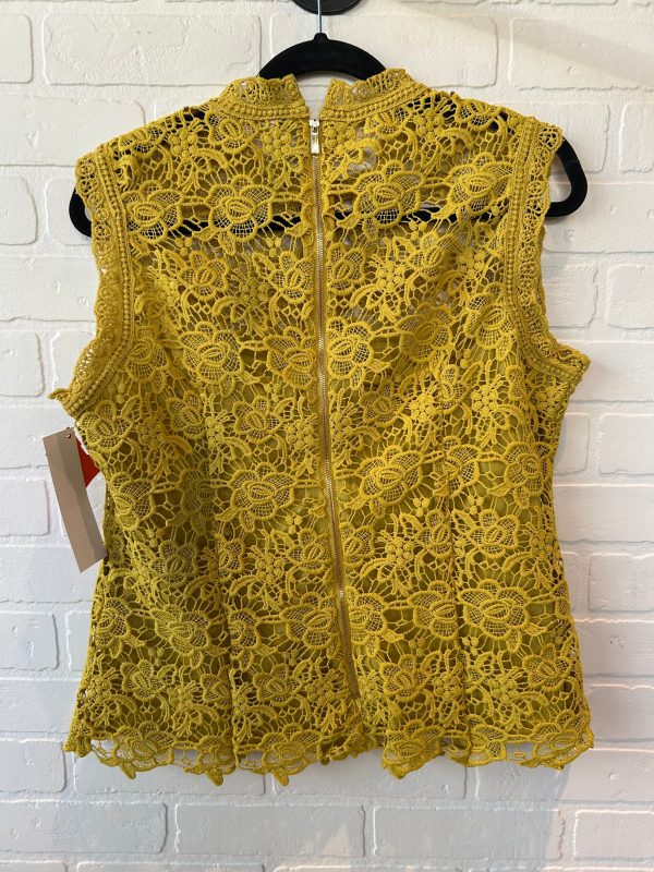 Top Sleeveless By Nanette By Nanette Lepore In Yellow, Size: L For Sale