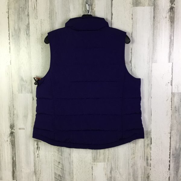 Vest Puffer & Quilted By Talbots In Blue, Size: L Cheap