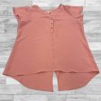 Top Short Sleeve By Clothes Mentor In Pink, Size: L Sale