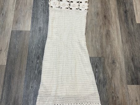 Dress Casual Maxi By Saltwater Luxe In Cream, Size: L For Sale