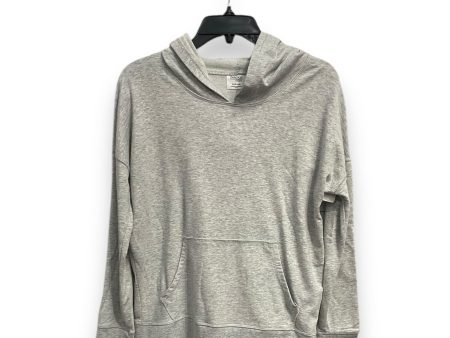 Athletic Sweatshirt Hoodie By Danskin Now In Grey, Size: S Online Sale