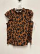 Top Short Sleeve By Clothes Mentor In Animal Print, Size: L Online Sale