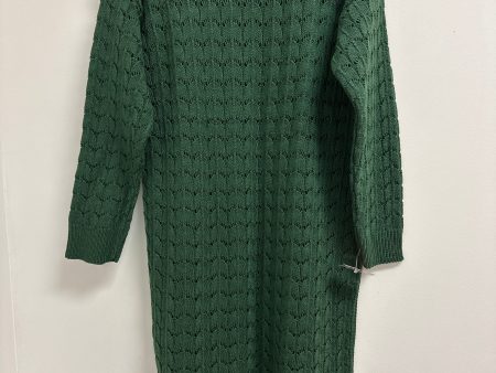 Tunic Long Sleeve By Clothes Mentor In Green, Size: L Online