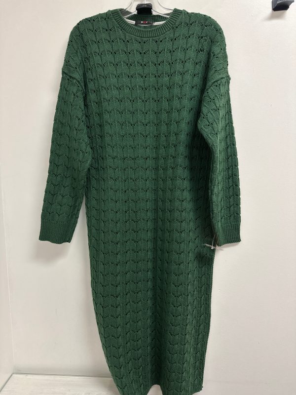 Tunic Long Sleeve By Clothes Mentor In Green, Size: L Online