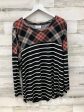 Top Long Sleeve By Maurices In Black & Red, Size: 1x Sale