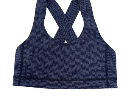 Athletic Bra By Lululemon In Blue, Size: S For Discount