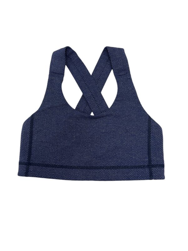 Athletic Bra By Lululemon In Blue, Size: S For Discount