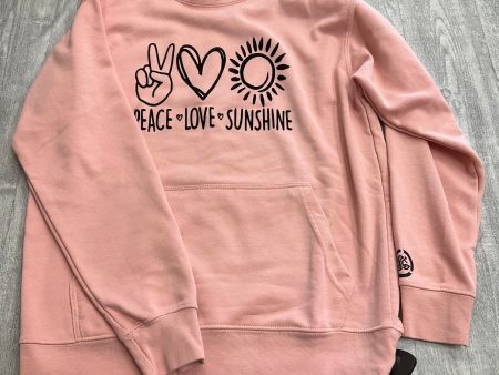 Sweatshirt Crewneck By Clothes Mentor In Pink, Size: M Cheap