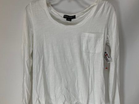 Top Long Sleeve By Social Standard By Sanctuary In White, Size: M Online Sale