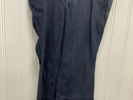 Jeans Boot Cut By Lane Bryant In Blue Denim, Size: 20 Supply