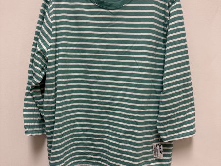 Top Short Sleeve By Lands End In Green, Size: Xl on Sale