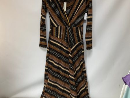 Dress Casual Maxi By Maeve In Brown, Size: S Online Sale