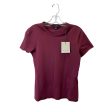 Top Ss Designer By All Saints In Maroon, Size:S Cheap