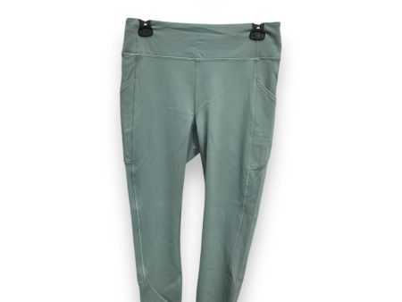 Athletic Capris By Lululemon In Green, Size: 10 Fashion