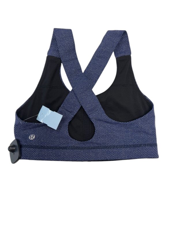 Athletic Bra By Lululemon In Blue, Size: S For Discount