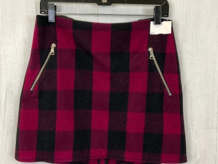 Skirt Mini & Short By Gap In Plaid Pattern, Size: 6 Online Hot Sale