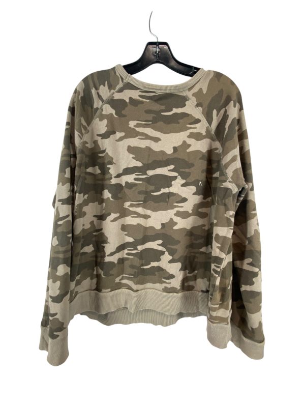 Sweatshirt Crewneck By Universal Thread In Camouflage Print, Size: L For Cheap