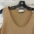 Top Sleeveless Designer By St John Knits In Brown, Size: M on Sale