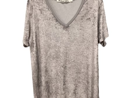 Top Sleeveless By Michael Stars In Grey, Size: L on Sale