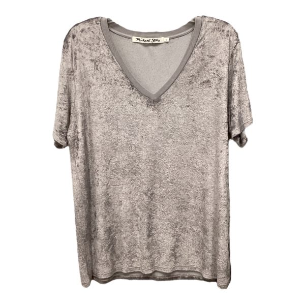 Top Sleeveless By Michael Stars In Grey, Size: L on Sale