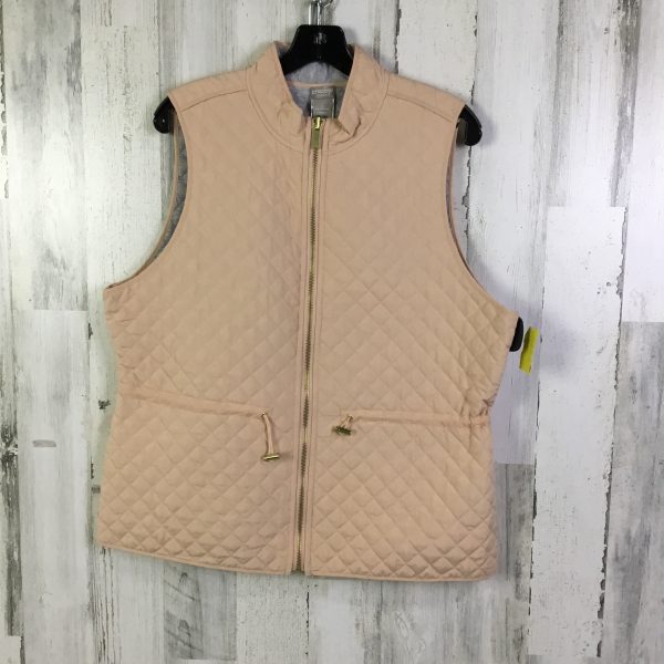 Vest Puffer & Quilted By Chicos In Pink, Size: L Online Sale